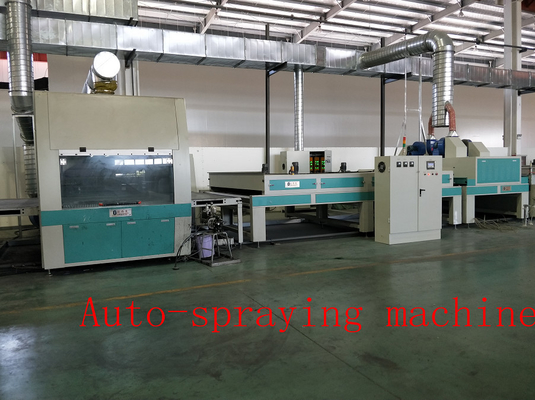 AC220V/50HZ बिजली आपूर्ति के साथ समायोज्य स्प्रे ऊंचाई स्प्रे कोटिंग मशीन