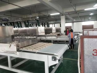 इंडस्ट्रियल 10m/Min माइक्रोवेव ड्रायर मशीन 380V बॉक्स बोर्ड या लंच बॉक्स के लिए