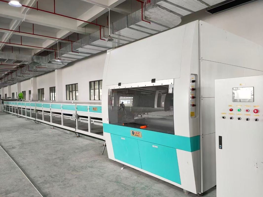 पल्स मोल्ड फूड कंटेनर वाटरप्रूफ कोटिंग उच्च दक्षता स्वचालित छिड़काव उत्पादन लाइन