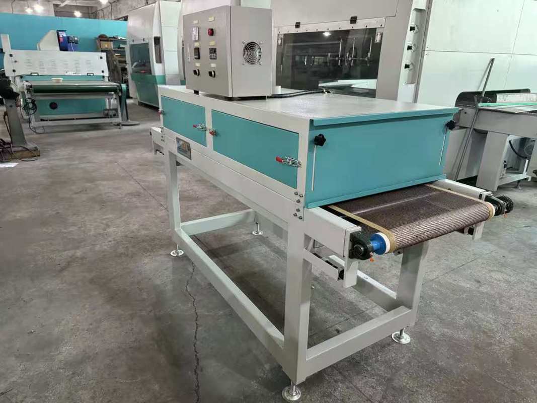 मोल्डेड पल्प सतह कोटिंग के लिए उच्च गति ऊर्जा कुशल 2.2M इन्फ्रारेड सुखाने कन्वेयर