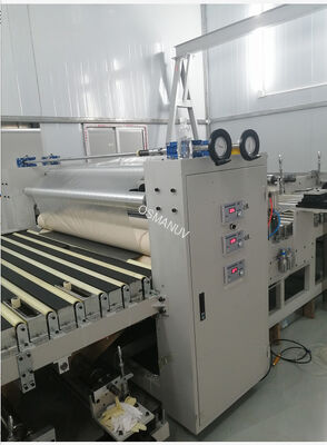 Plane Of Board or plastic or Glass 360-410V/50HZ Voltage Film Laminating Machine With 6300*1550*1200mm Overall Dimension