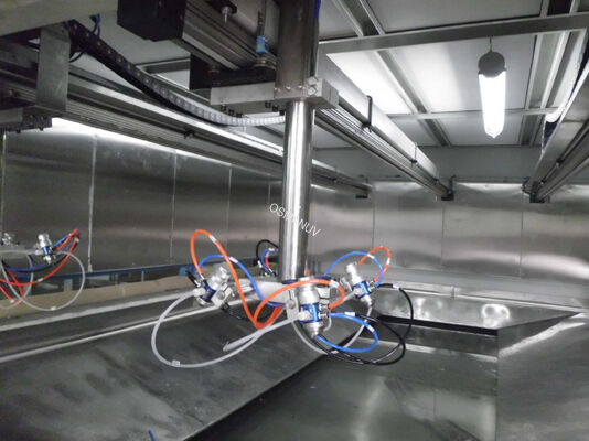 Customizable Modular Spray Coating Line with Scalable 1-8 Guns and Seamless Line Integration