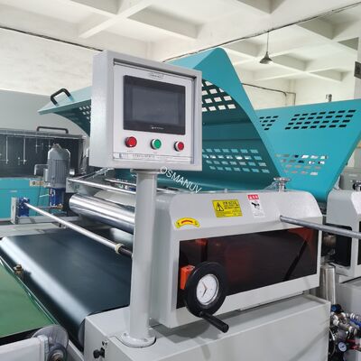 High Speed Two Rollers Coating Machine For Glass Board Door Wooden Acrylic