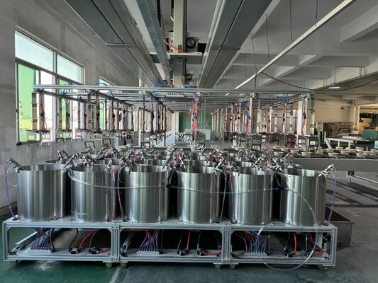 Fully Automatic 24-Station Spin Coater with Customizable Dispense & Spin Speed for High Uniformity and Zero Cross-Contamination