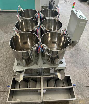 Compact 6-Station Programmable Spin Coating System for R&D and Small-Batch Pulp Tableware Production