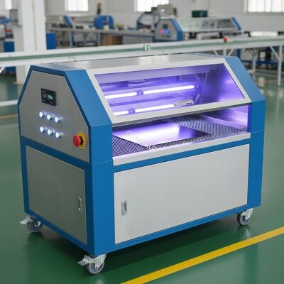 Energy Saving Three Lamps UV Curing Machine  5-20m Per Min Metal Sheet UV Led Machine