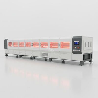 W920mm 10m Heating Leveling Infrared Drying Machine Computer White