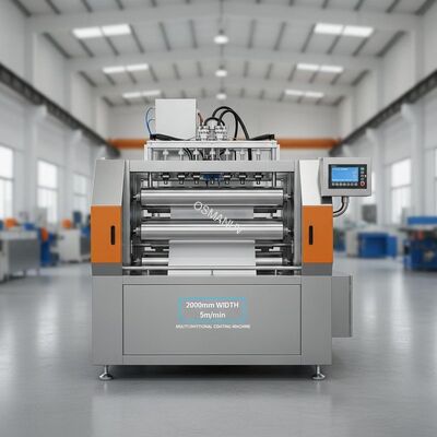 2000mm Width 5m/Min Multifunctional Coating Machine 3 Rollers