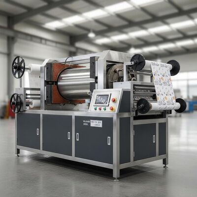 Printing Rotary Heat Transfer Machine With 360-410V 50HZ Voltage And 1-3 M/min Speed