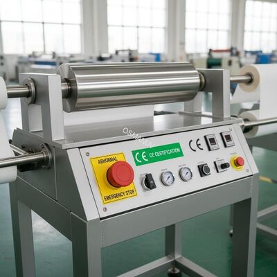 Rotary Heat Transfer Machine with Abnormal Emergency Switch and CE Certification