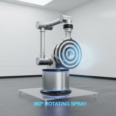 High Performance Longevity Spray Coating Machine 360 Degree Rotating Spray