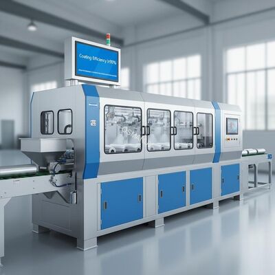 High-Performance Conveyor Roller Manufacturing Machine with Coating Efficiency ≥90%