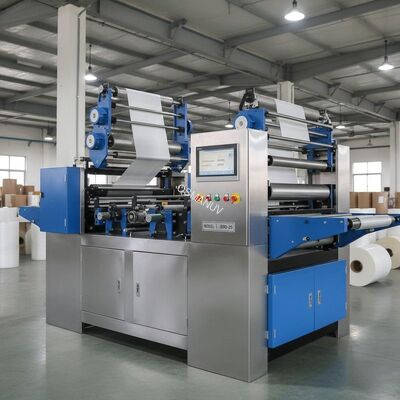 PLC Controlled Film Laminating Machine High Capacity 3000KG 25KW