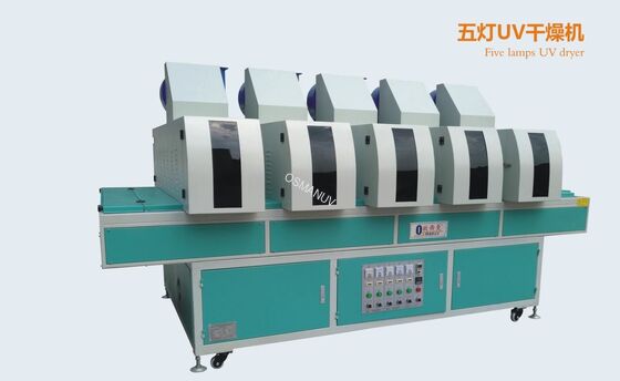 Mobile Uv Light Curing Machine , Cold Rolled Plate Uv Dryer Machine