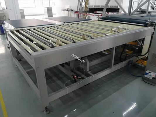 Servo Motor Driven Conveyor Belt Machine With PLC Control Capacity 50kg/H