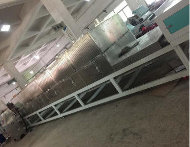 कस्टम माइक्रोवेव वैक्यूम ड्रायर 50/60 हर्ट्ज आवृत्ति पीएलसी नियंत्रण