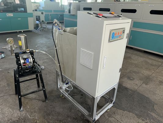 मोल्डेड पल्स फूड कंटेनरों के लिए एकल-स्टेशन स्पिन कोटर