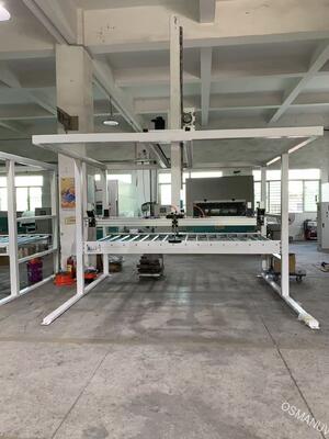 पैनल और पल्प मोल्डिंग हैंडलिंग के लिए भारी शुल्क वाले गैन्ट्री रोबोट