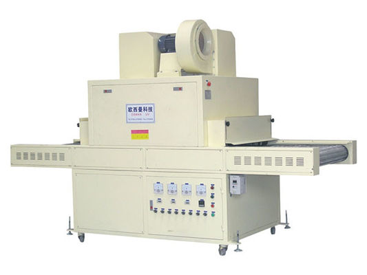 6.8KW W550mm कन्वेयर बेल्ट यूवी इलाज मशीन एयर कूलिंग सिस्टम