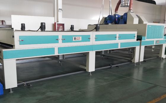 स्पॉट ग्रास ग्रीन यूवी कोटिंग लाइन / ऑटो प्रिंट यूवी मशीन ISO9001 1320mm