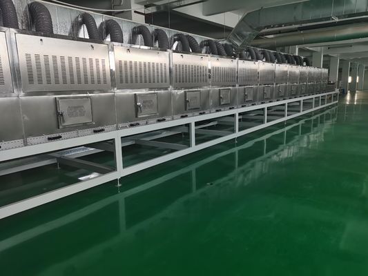 आईएसओ9001 माइक्रोवेव सुखाने का उपकरण 35kVA औद्योगिक माइक्रोवेव सुखानेवाला