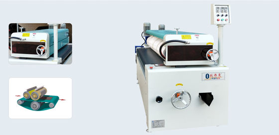 W620mm 3.75KW रोलर कोटिंग उपकरण / लकड़ी के लिए यूवी कोटिंग मशीन