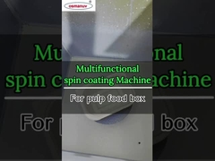 मल्टीफंक्शनल स्पिन कोटिंग मशीन पल्स फूड बॉक्स के लिए