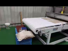 17530 मिमी × 1600 मिमी × 1100 मिमी 80 डिग्री सेल्सियस पर सटीक तापमान नियंत्रण के लिए वैक्यूम माइक्रोवेव ड्रायर