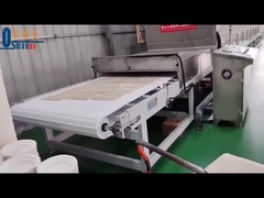 17530 मिमी × 1600 मिमी × 1100 मिमी 80 डिग्री सेल्सियस पर सटीक तापमान नियंत्रण के लिए वैक्यूम माइक्रोवेव ड्रायर