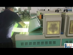 25 किलोवाट 50 हर्ट्ज 1320 मिमी टिकाऊ दो-लाइट यूवी लाइट क्यूरिंग मशीन हरे और सफेद